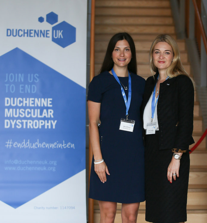 Alex Johnson & Emily Corssley, co-founders of Duchenne UK