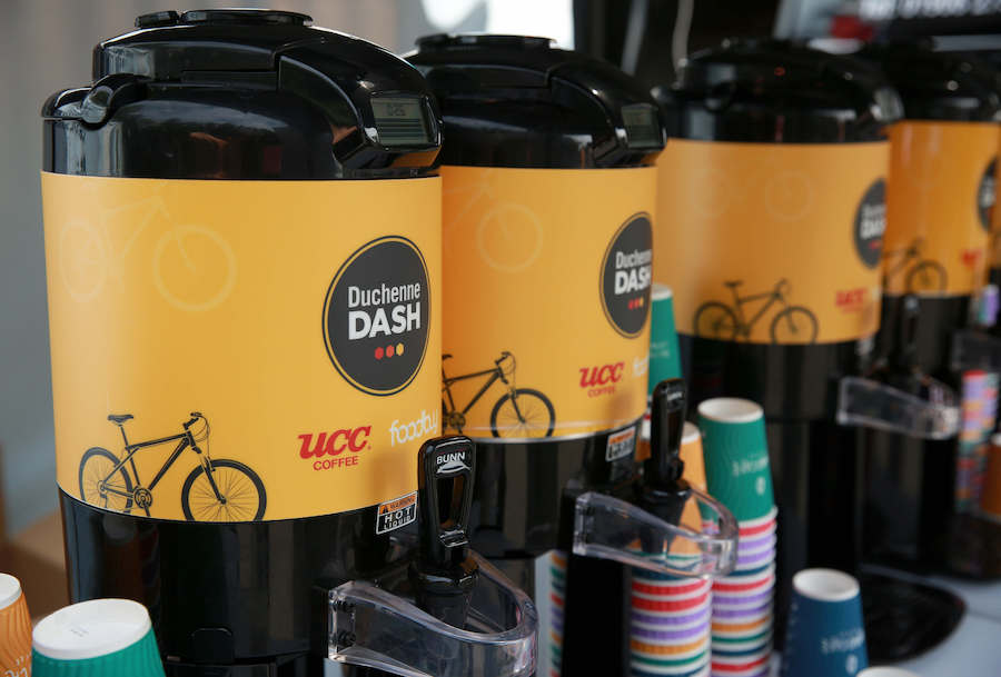 UCC Coffee machines at the Duchenne Dash 2018