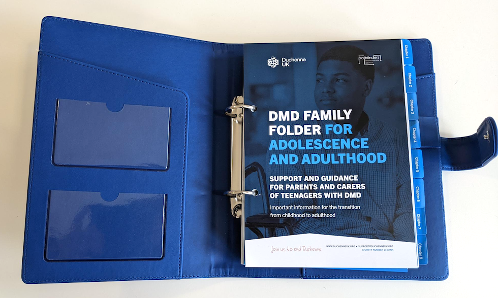 DMD Adolescence folder front page