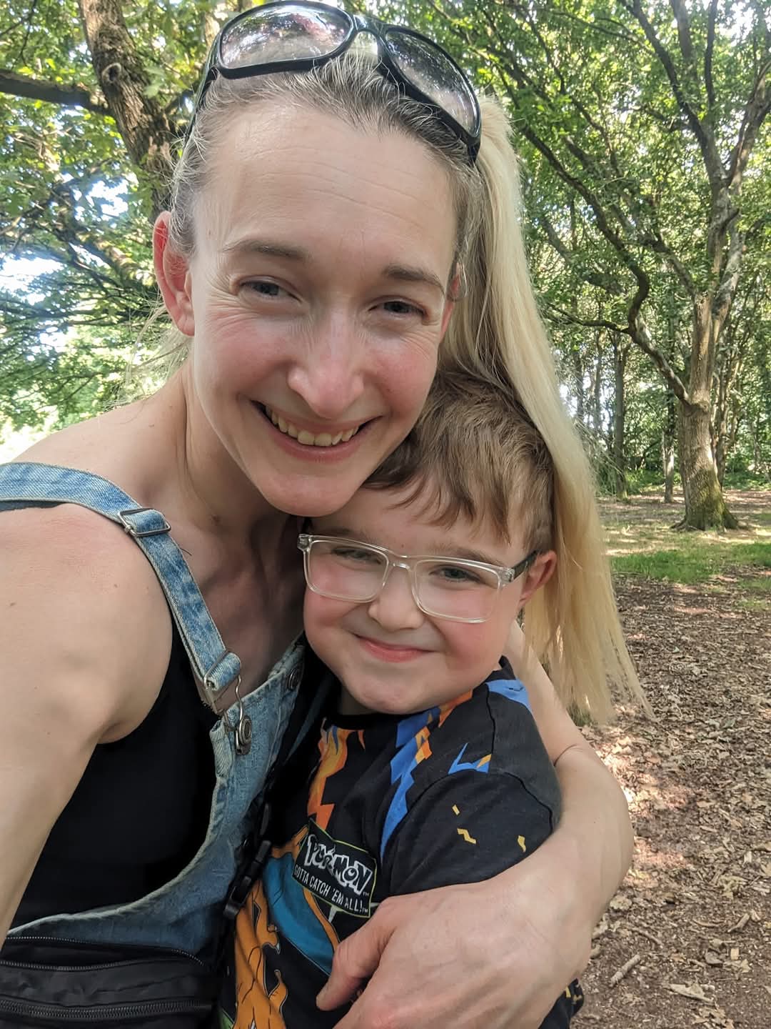 Charlotte and her son Felix